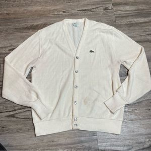 Vintage Izod Lacoste Cardigan